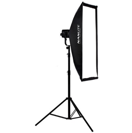 Nanlite Softbox Asimmetrico 110x45 Attacco Bowens Nanlite Softbox Asimmetrico 110x45 Attacco Bowens